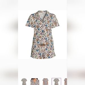 👁️ 👁️ NWT - Eyeball Halloween Pajamas TWO Piece Set!!! 👁️ 👁️